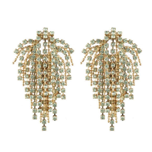 DANNIJO Cecile Earrings in Chrysolite - Picture 5 of 8